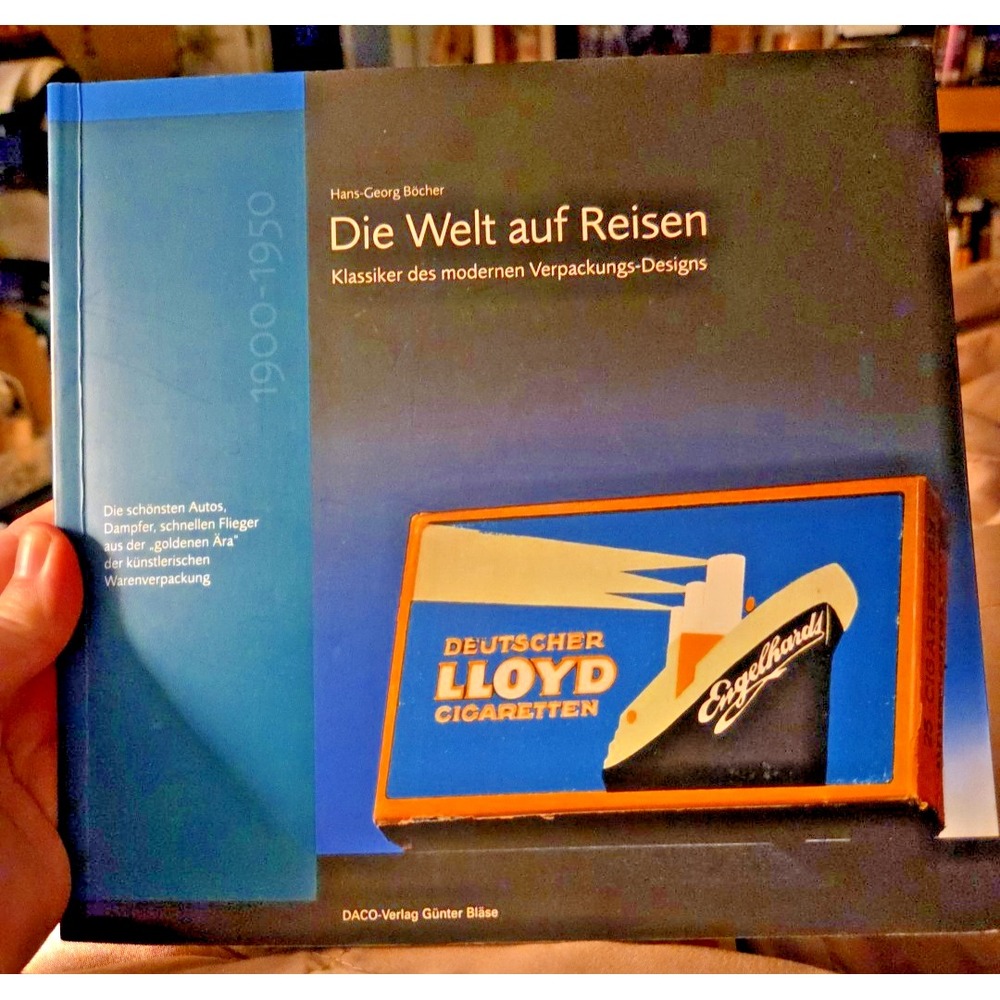 Book of Old Rare Tins -Die Welt auf Reisen ("The World on the Journey") - German
